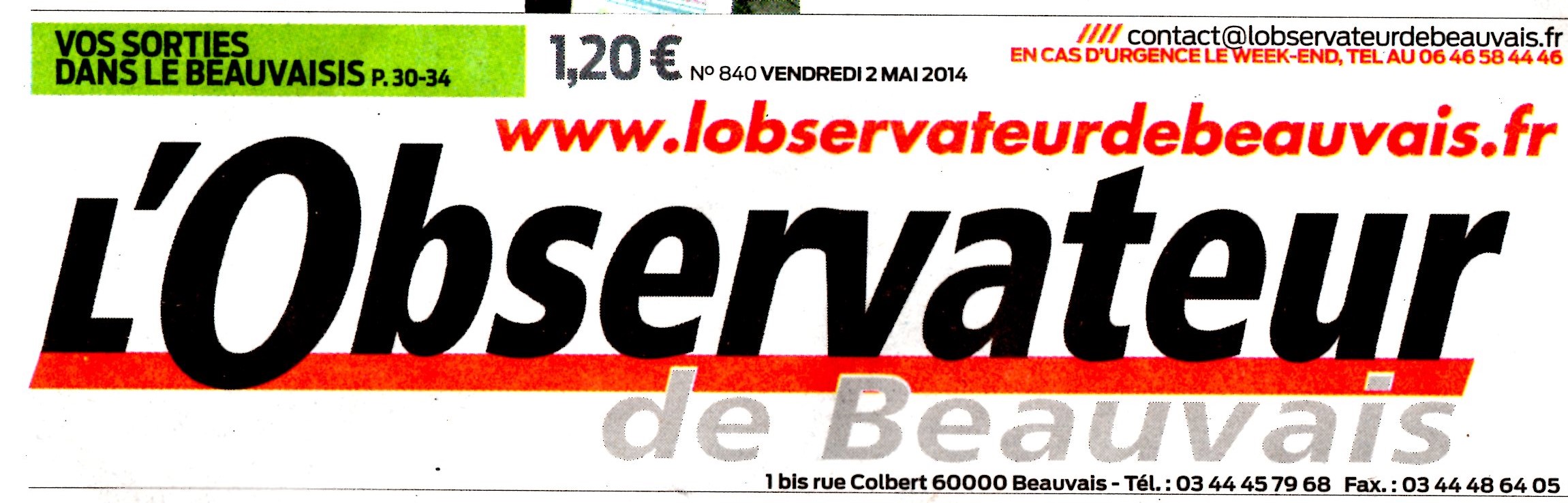 L OBSERVATEUR DE BEAUVAIS 2 MAI 2014001