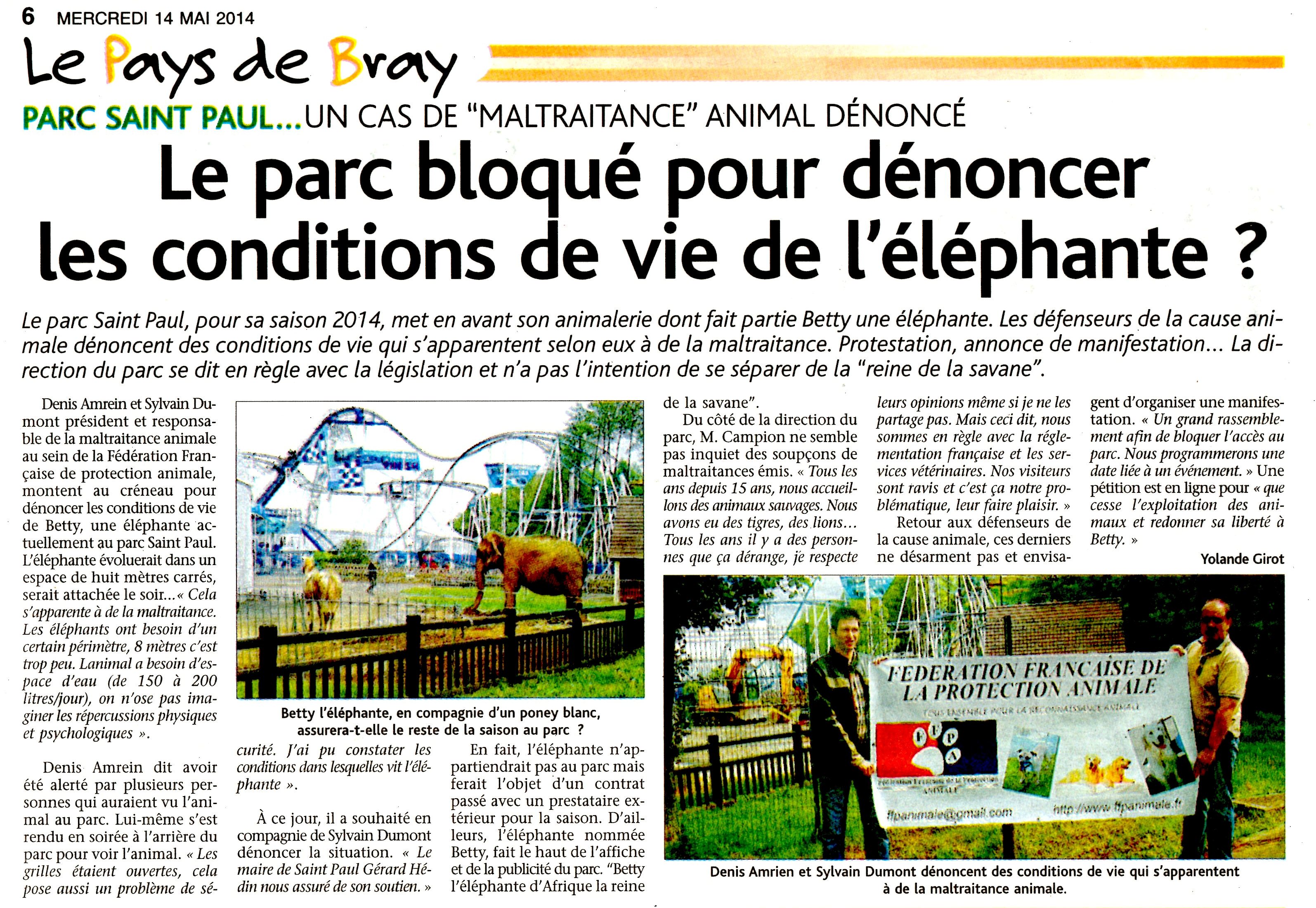 L'ECLAIREUR PAYS DE BRAY 14 MAI 2014 BETT003